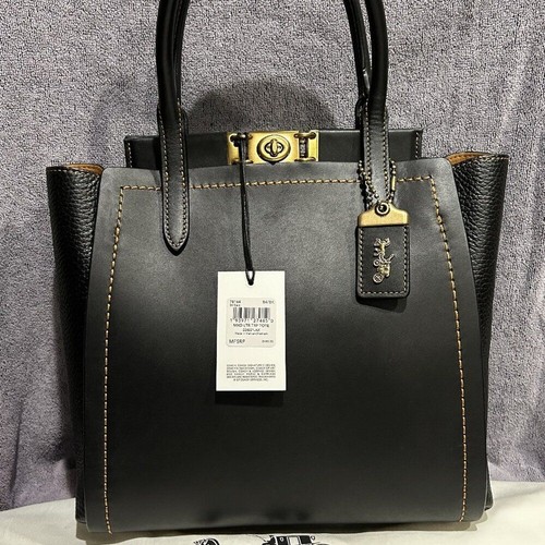 Coach troupe tote black - troupe,